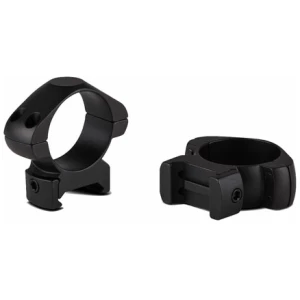Konus 7401 1-inch medium steel scope rings matte black on Picatinny rail