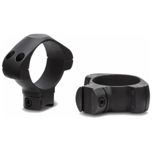 Konus 7416 1-inch medium steel scope rings for .22 rails and 3/8-inch grooved receiver, matte finish