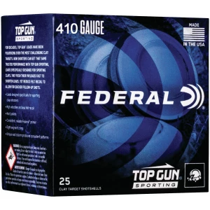 Federal Top Gun Sporting .410 Bore 25-count box 1/2 oz #7.5 shot