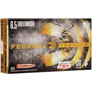 Federal Premium 6.5 Creedmoor 130 gr Barnes TSX 20rd box product image