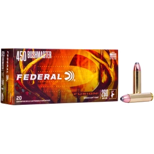 Federal Fusion .450 Bushmaster 260 gr soft point 20-round box