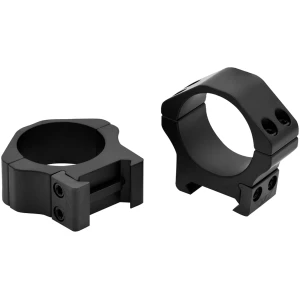Warne Maxima Horizontal 30mm Low Matte Scope Rings, sintered steel, Picatinny/Weaver fit