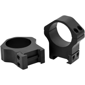 Warne Maxima Horizontal 30mm High Matte scope rings in black matte finish