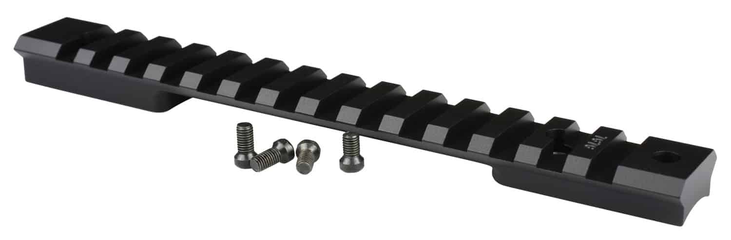 Warne Mountain Tech 20 MOA Picatinny rail for Bergara Premier long action, matte black