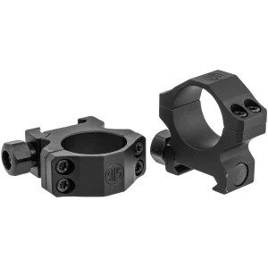 Sig Sauer Electro-Optics Alpha 1 1 inch low scope rings matte black