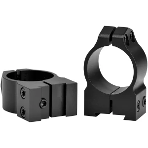 Warne Maxima 1 in medium vertical scope rings for CZ 527, matte black