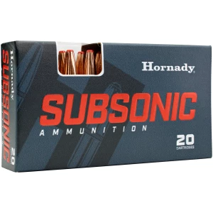 Hornady Subsonic .40 S&W 180 gr XTP ammunition 20 round box