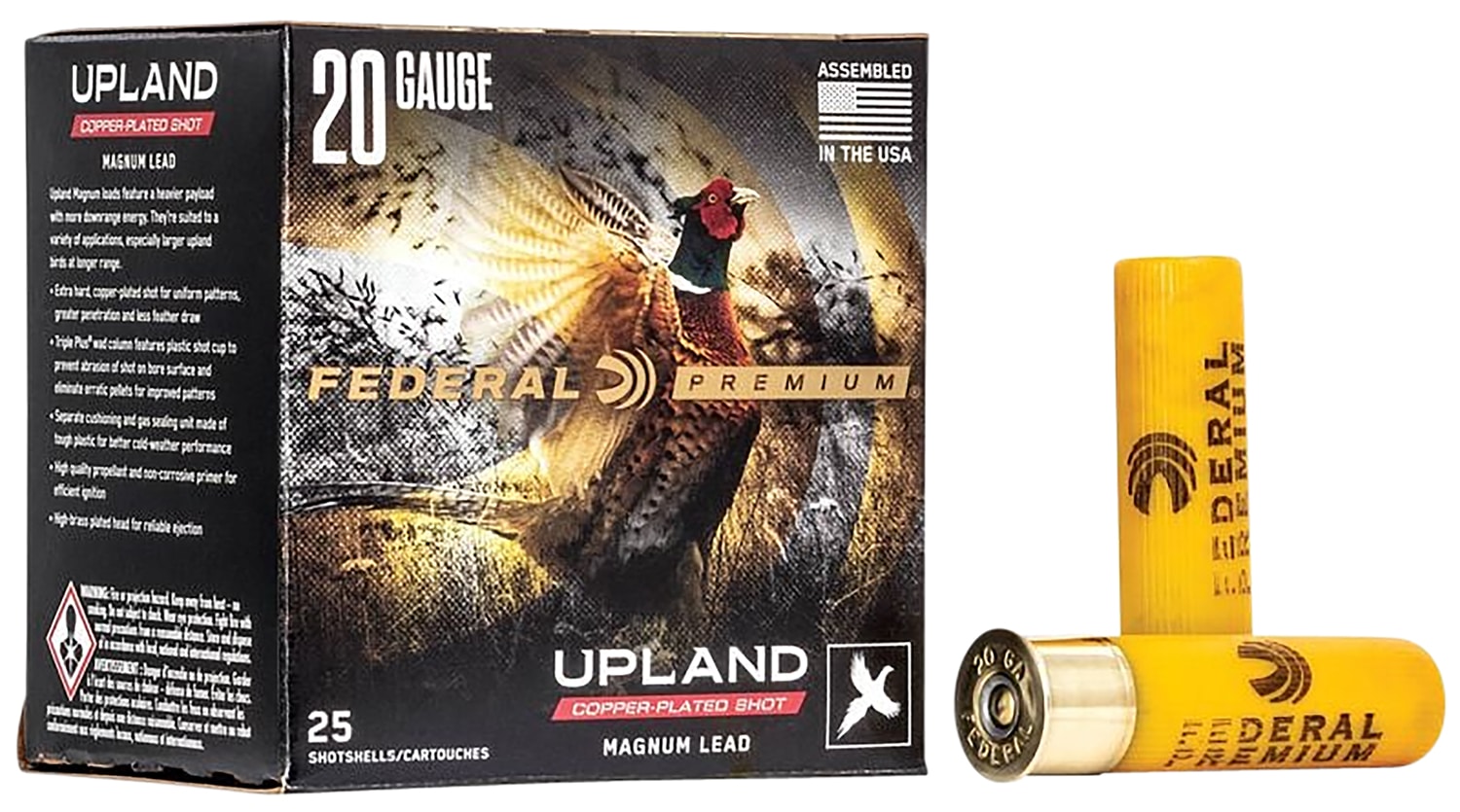 Federal Premium Wing-Shok Magnum 20ga 3-inch 1-1/4oz #6 Shot 25/Box product image