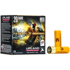 Federal Premium Wing-Shok Pheasant Forever 20 gauge 2.75in shotshell box