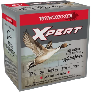 Winchester Super-X Xpert 12ga 3" #3 steel shot 25rd box
