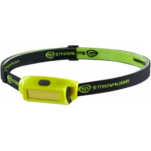 Streamlight Bandit Pro rechargeable headlamp 180 lumens yellow with headstrap and visor clip