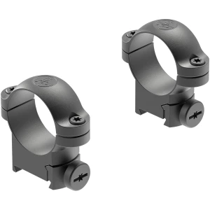 Leupold Sako medium matte 1-inch ringmounts, 2-piece solid steel