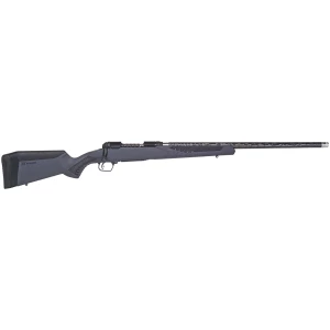 Savage 110 UltraLite .270 Win rifle with 22 in carbon-wrapped barrel and gray AccuStock synthetic stock
