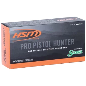 HSM Pro Pistol .500 S&W Magnum 400 gr JSP 20-round box