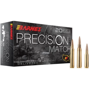 Barnes Precision Match 6.5 Grendel 120gr OTM BT 20-round box product image