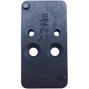 H&K VP9 Optic Plate #5 black steel compatible with Burris FastFire and Vortex footprints
