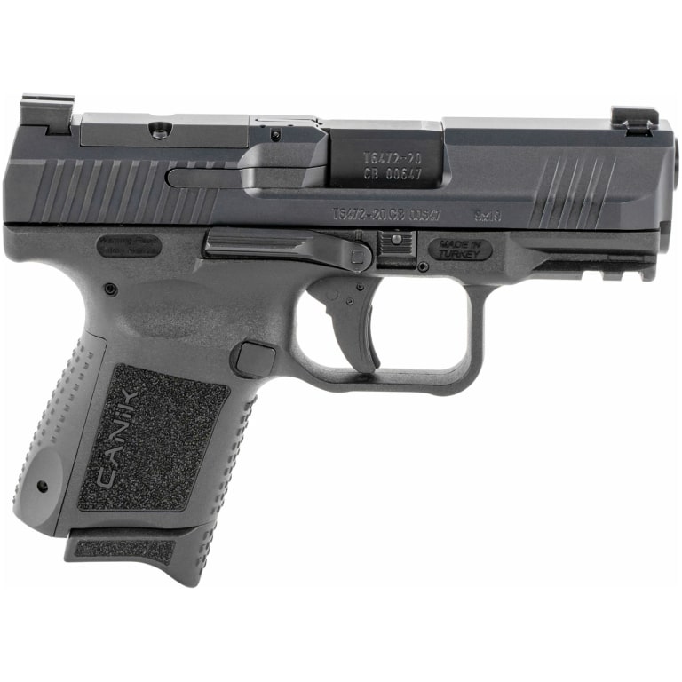Canik TP9 Elite SC Blackout 9mm subcompact pistol, optic-ready, with two magazines