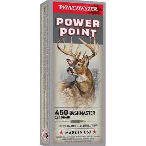 Winchester Super-X .450 Bushmaster 260 gr Power-Point 20rd box