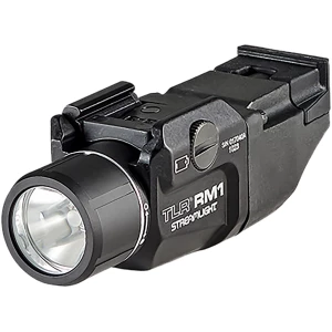 Streamlight TLR RM 1 500 lumen rail-mount firearm light in black