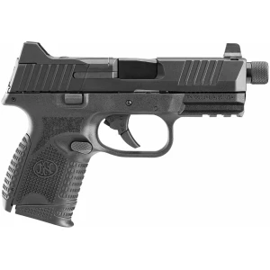 FN 509 Compact Tactical 9mm black polymer frame with 4.32-inch threaded barrel