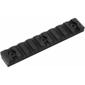 Timber Creek Outdoors M-LOK 9 Slot Picatinny Rail, black anodized, CNC-machined aluminum