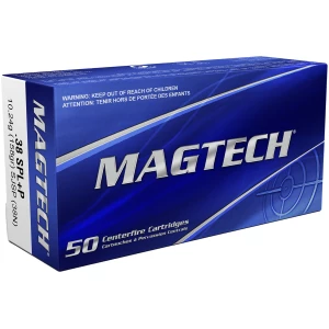 Magtech 38N 38 Special +P 158 gr Semi-Jacketed Soft Point 50rd box