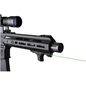 Viridian HS1 green laser handguard with M-LOK mount, black polymer