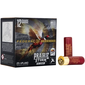 Federal Prairie Storm FS 12 GA 3-inch 1-5/8 oz #4 shot 25-count box