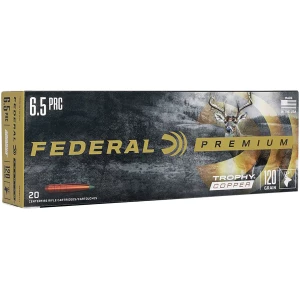 Federal Premium Trophy Copper 6.5 PRC 20-round box