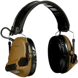 3M Peltor ComTac V hearing defender headset 23 dB NRR Coyote Brown