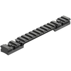 Leupold BackCountry 1-piece cross-slot base for Browning X-Bolt LA, 20 MOA, matte black, 6.6 in