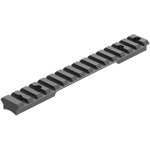 Leupold BackCountry Cross-Slot one-piece scope base for Savage round receiver, matte black