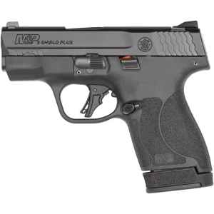 Smith & Wesson M&P9 Shield Plus 9mm 3.1in pistol matte black with two magazines