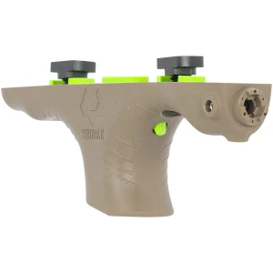 Viridian HS1 hand stop with integrated green laser, M-LOK mount, Flat Dark Earth finish