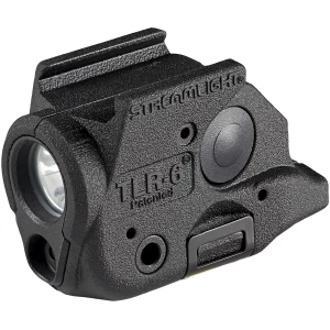 Streamlight TLR-6 SA Hellcat 100 Lumen Weapon Light with Red Laser, Black