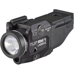 Streamlight TLR RM 1 Laser 500 lumens black anodized weapon light with red laser