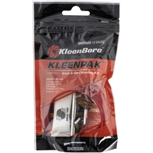 KleenBore SK21610 Grab & Go Cleaning Kit 12 Gauge Shotgun 10 Per Pack