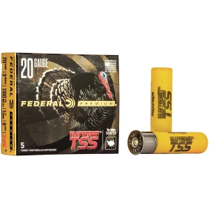 Federal Premium Heavyweight TSS 20ga 3in 1.5oz #9 shotshell 5-count box