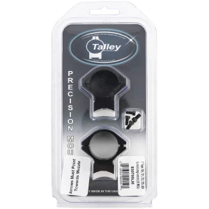 Talley 930700LM scope mount/ring combo, 1 inch tube, black anodized, 20 MOA