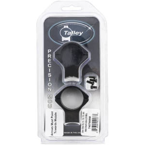 Talley 30mm medium scope mount combo for Remington 700 family, black anodized