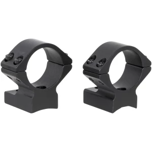 Talley Winchester XPR scope mount and ring combo, 1-inch tube, low-profile black