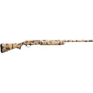 Browning A5 Vintage Tan Camo 12ga semi-auto shotgun, 26in barrel, 3.5in chamber