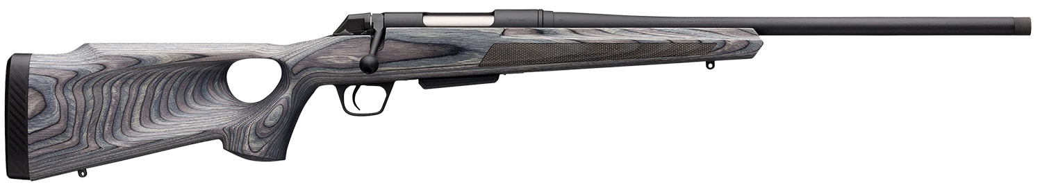 Winchester XPR Thumbhole Varmint 6.5 PRC 24-inch bolt-action rifle with laminate thumbhole stock
