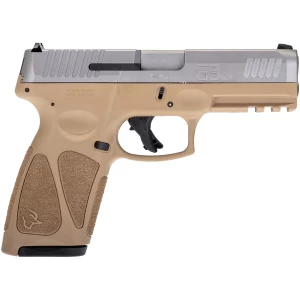 Taurus G3 9mm full-size pistol 4.0 inch stainless barrel tan polymer frame