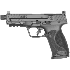 Smith & Wesson M&P9 M2.0 9mm full-size pistol 4.625in threaded barrel black Armornite