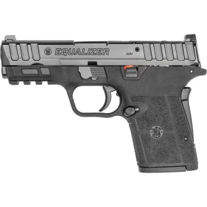 Smith & Wesson Equalizer 9mm micro-compact pistol, black polymer frame, optic-ready slide