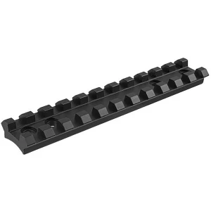 Truglo Picatinny optic rail for Ruger 10/22 in matte black