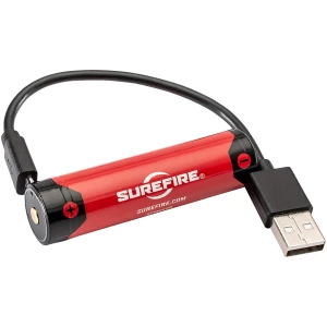 SureFire SF18650B 3.6V 3500mAh micro-USB rechargeable 18650 battery