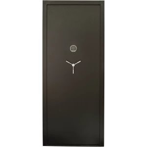 SnapSafe 75416 in-swing vault door black 12 gauge steel access code key entry