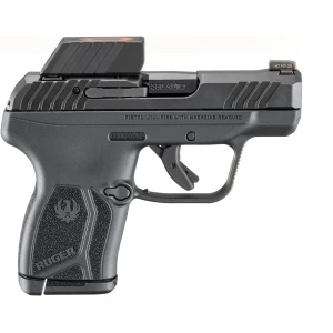 Ruger LCP Max ReadyDot .380 ACP 2.8-inch black pistol left profile